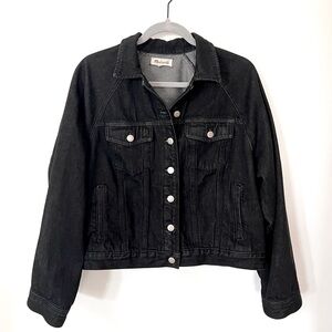Madewell Black Denim Jacket